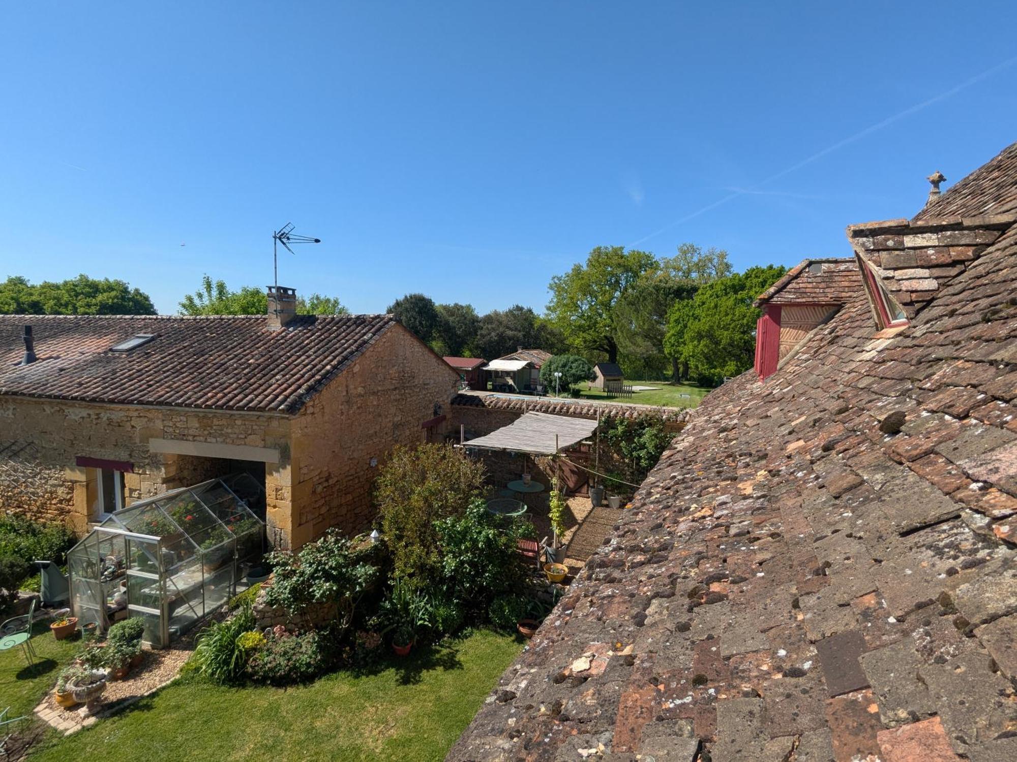 La Borie Du Chevrier Sainte-Croix-de-Beaumont Exterior foto